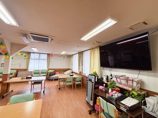 自然光の入る部屋