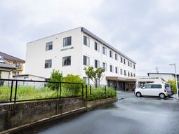 ゆったりとしたエントランス