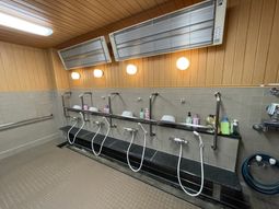 設備の整った浴室
