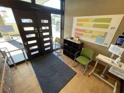 広々としたエントランス