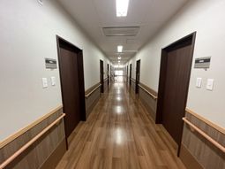 明るい廊下