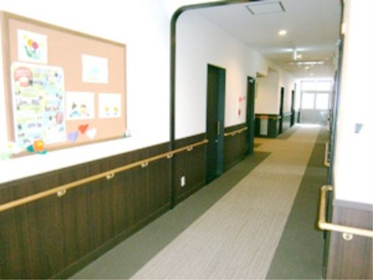 清潔感のある廊下