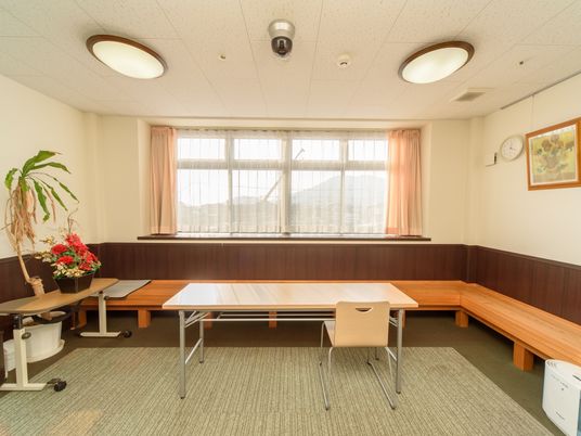 多目的室の角部屋
