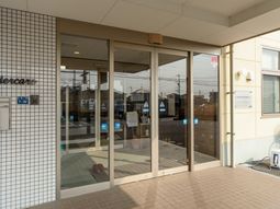 清潔感のあるエントランス