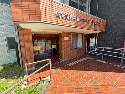 ゆったりとしたエントランス