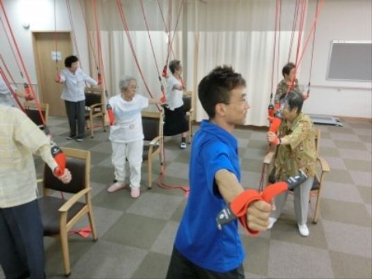 機能訓練の様子