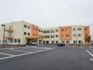 色彩豊かな建物の外観
