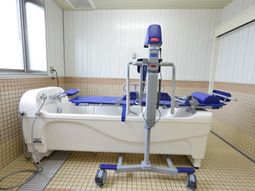 設備充実の浴室