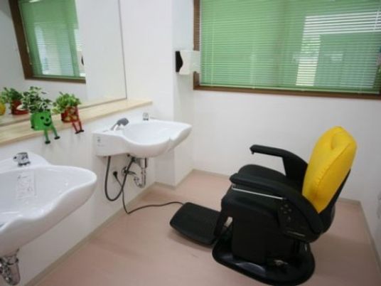 洗面所とシャワーチェア