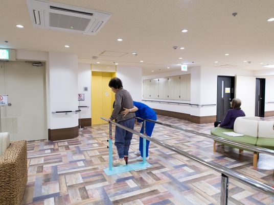 リハビリ施設の活動風景