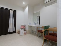 明るい洗面スペース