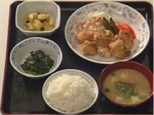 和食風の健康的な食事