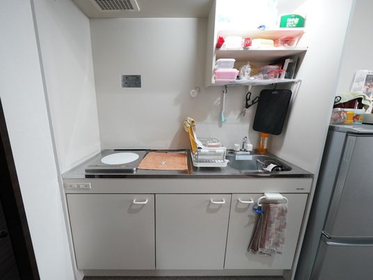 整理された清潔なキッチン