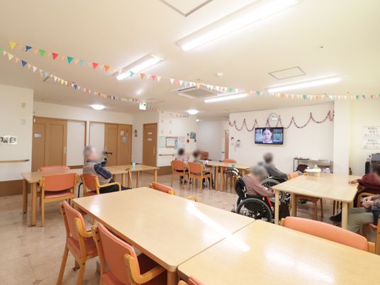 ゆったり食堂の日常風景