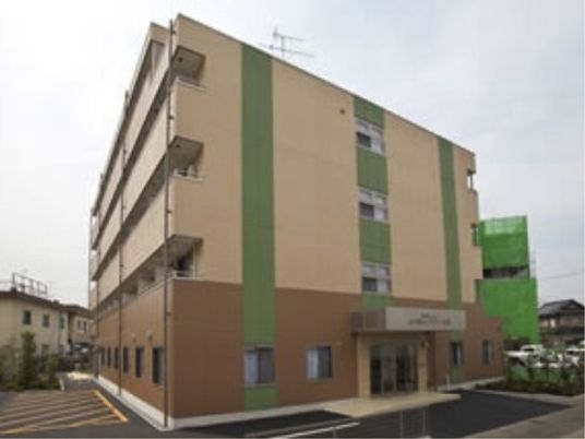 清潔感のある建物正面