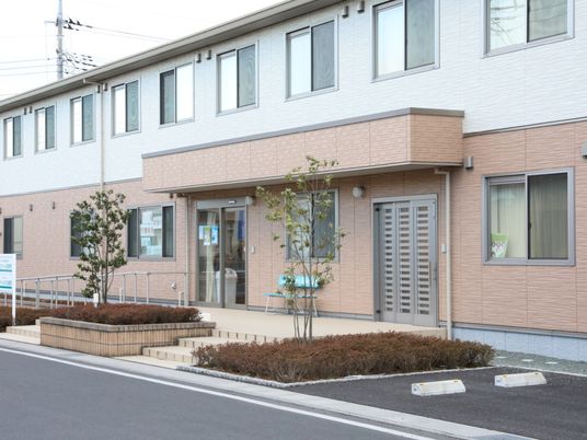 清潔感のある建物の外観