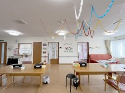 広々とした明るい空間のリビング