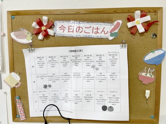 掲示物のボード