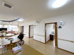 広々とした共用スペース