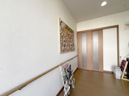 明るい廊下