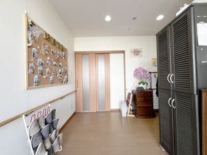 明るい廊下