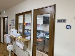 利用者の食事準備室