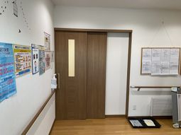 ゆったりとした廊下の一角