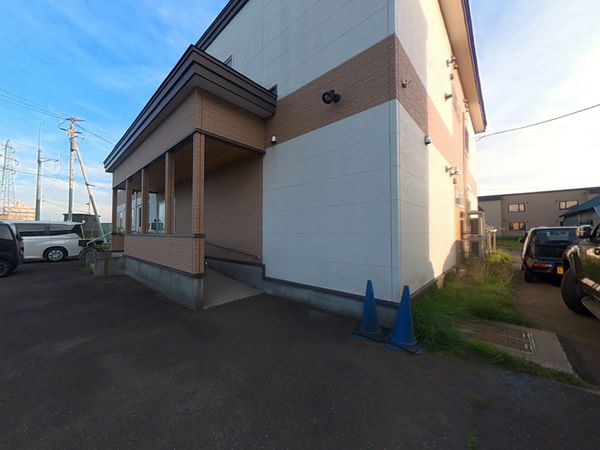 広々とした中庭
