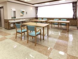 快適な食堂の様子