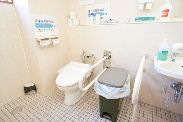 清潔なトイレ空間