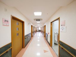 清潔感のある廊下の様子