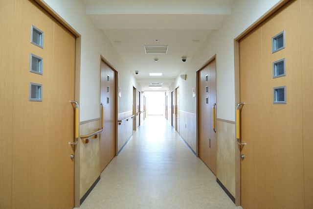 清潔な廊下の様子