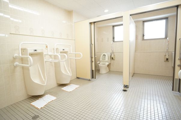 清潔感のあるトイレ空間