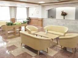 ゆったりした応接エリア