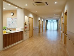 清潔な廊下の風景