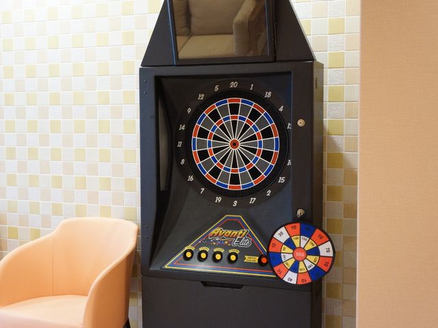 部屋の雰囲気を和らげるダーツ