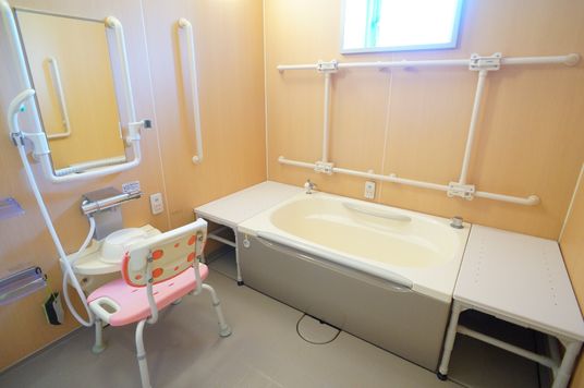 安全な浴室設備