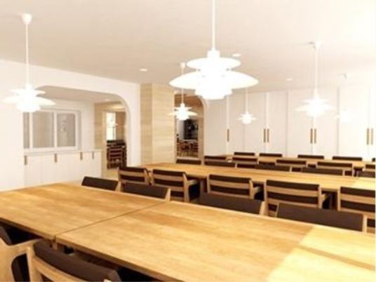 木目調ダイニングスペース