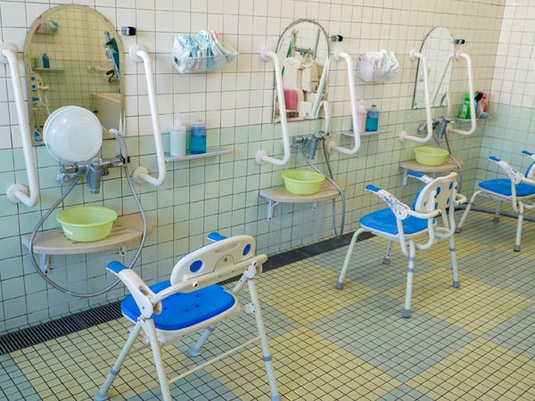 バリアフリー設計浴室