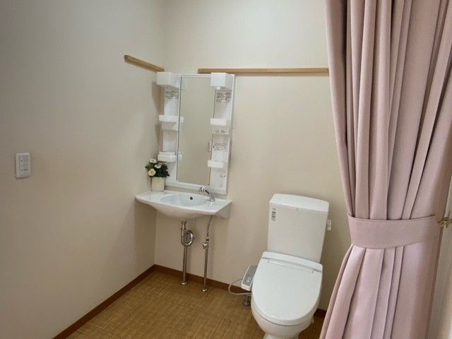 清潔な個室トイレ