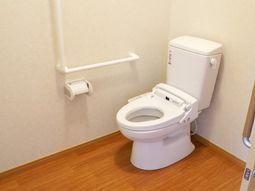 清潔なトイレ設備