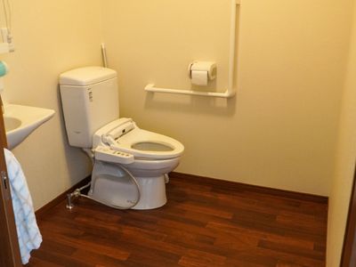 清潔なトイレスペース