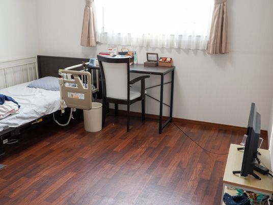 居心地の良い居室の一角