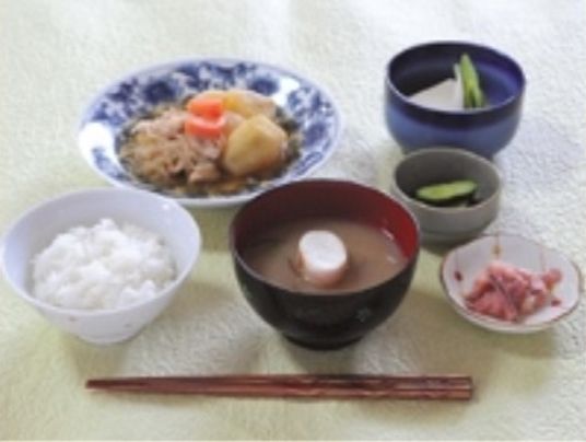 和食の食事セット