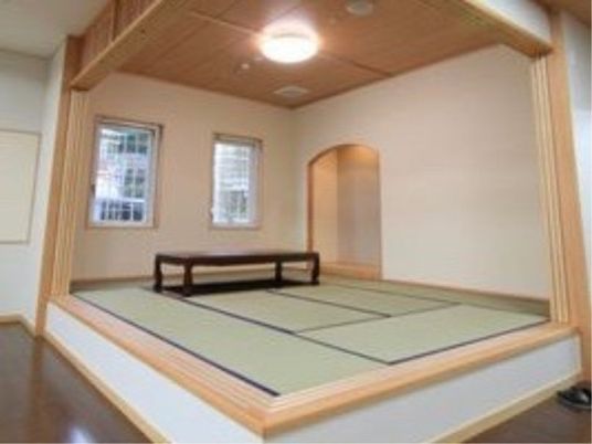 和室の洗練された居室