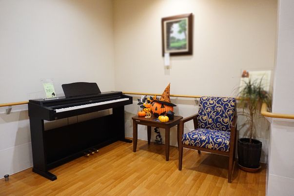 共有スペースの角部屋