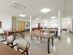 明るい清潔なダイニングルーム