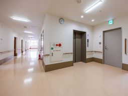 明るい廊下