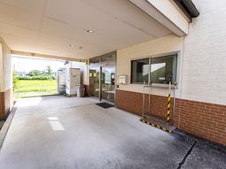 明るいエントランス