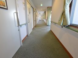 清潔感のある廊下の様子